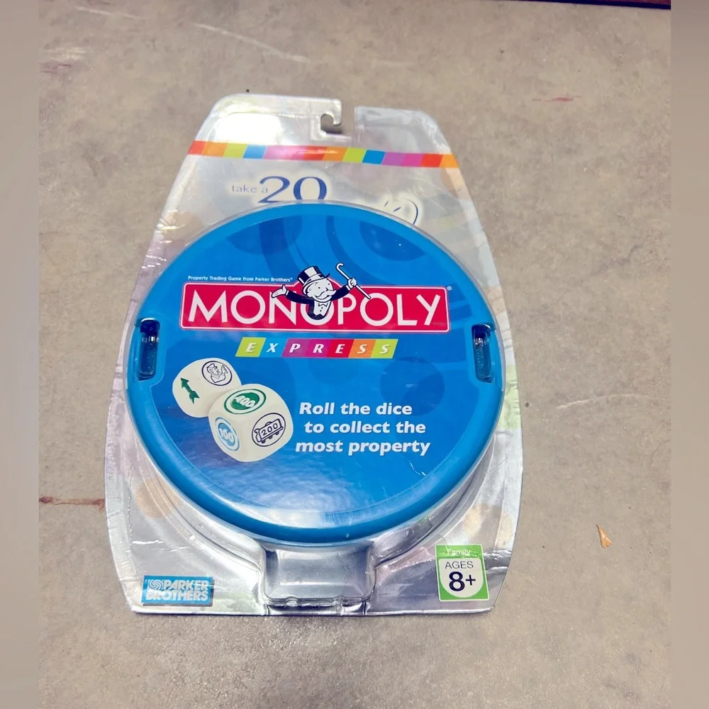Monopoly Express Hand Held Game for the whole family